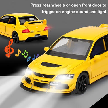 1:32 Diecast Mitsubishi Lancer Evolution Model Car